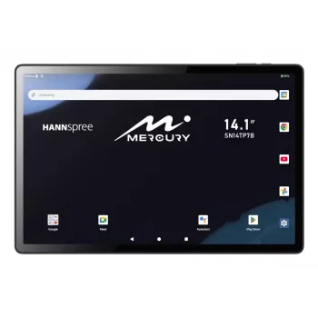 Hannspree Mercury Mediatek LTE 128 GB 35.8 cm (14.1 inch) 6 GB Wi-Fi 5 (802.11ac) Android 15 Schwarz