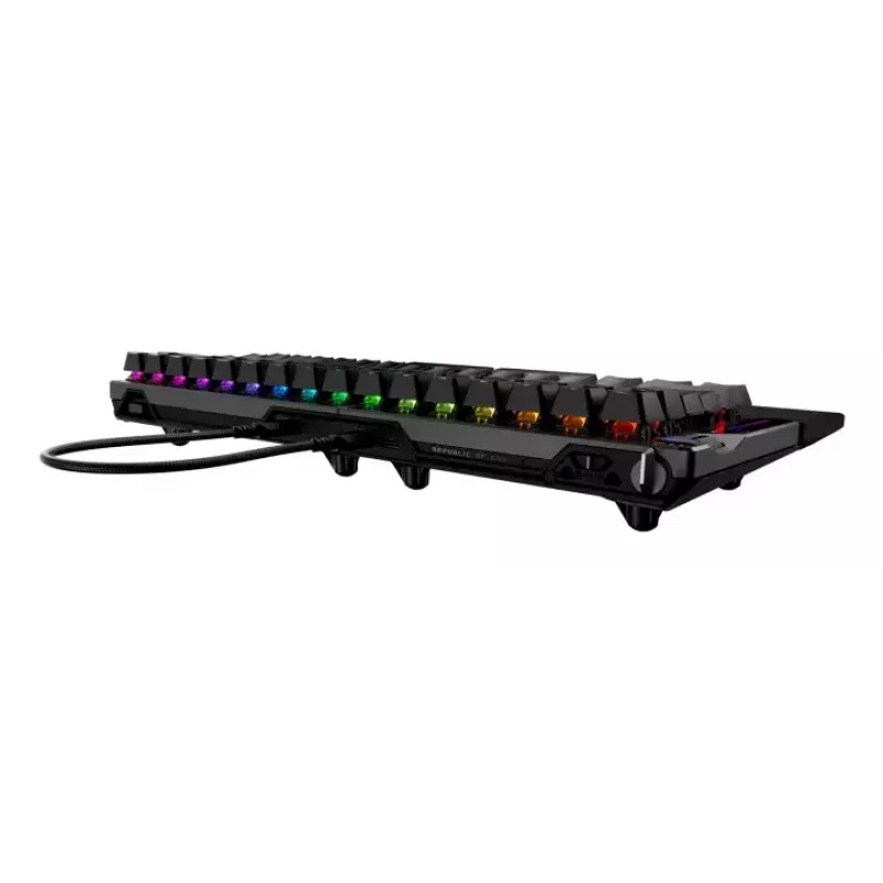 Tastatur ASUS ROG Falcata Gaming USB RF Wireless Bluetooth Schwarz 75%