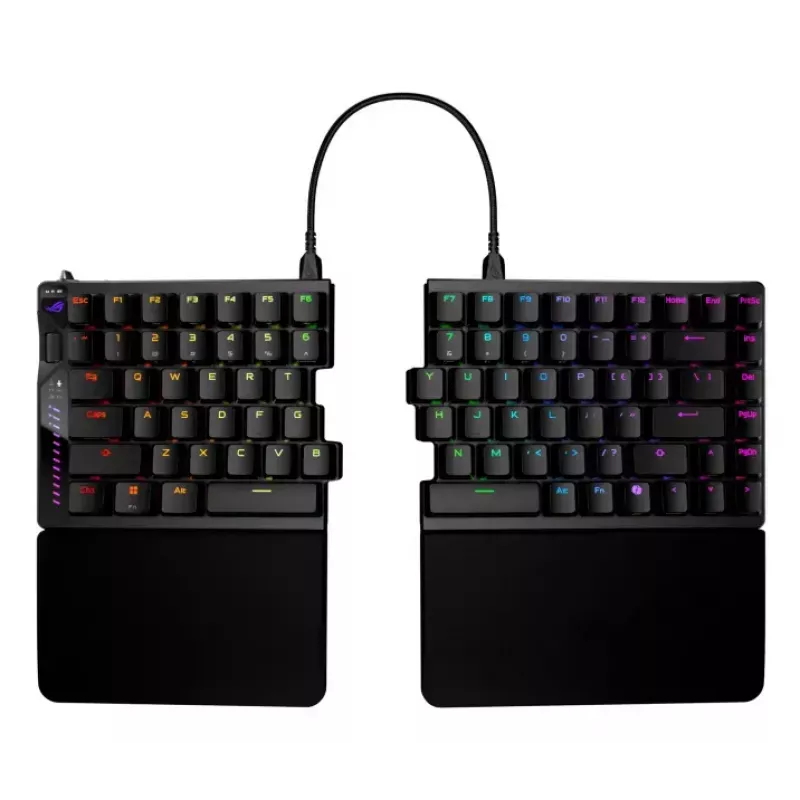 Tastatur ASUS ROG Falcata Gaming USB RF Wireless Bluetooth Schwarz 75%