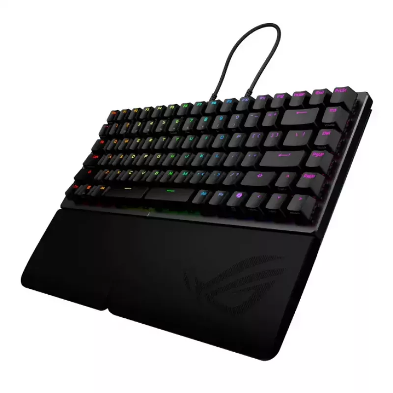 Tastatur ASUS ROG Falcata Gaming USB RF Wireless Bluetooth Schwarz 75%