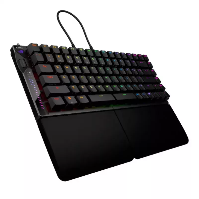 Tastatur ASUS ROG Falcata Gaming USB RF Wireless Bluetooth Schwarz 75%