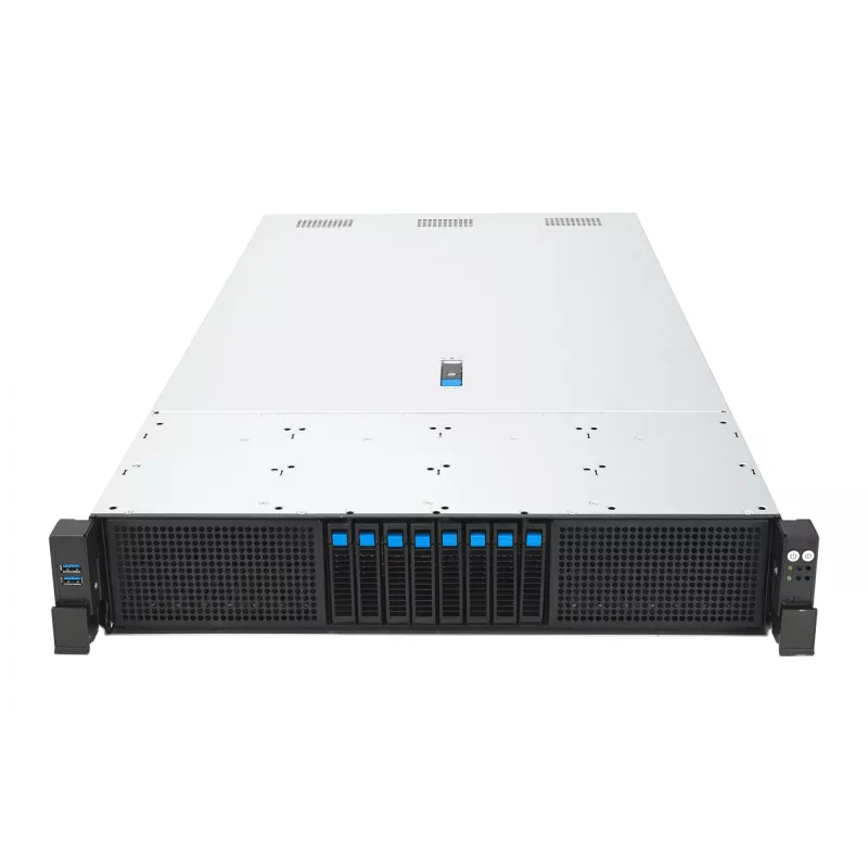 Rack-Server ASUS RS720-E12-RS8G 3,2 kW redundantes Netzteil, 8 Hot-Swap-Einschübe
