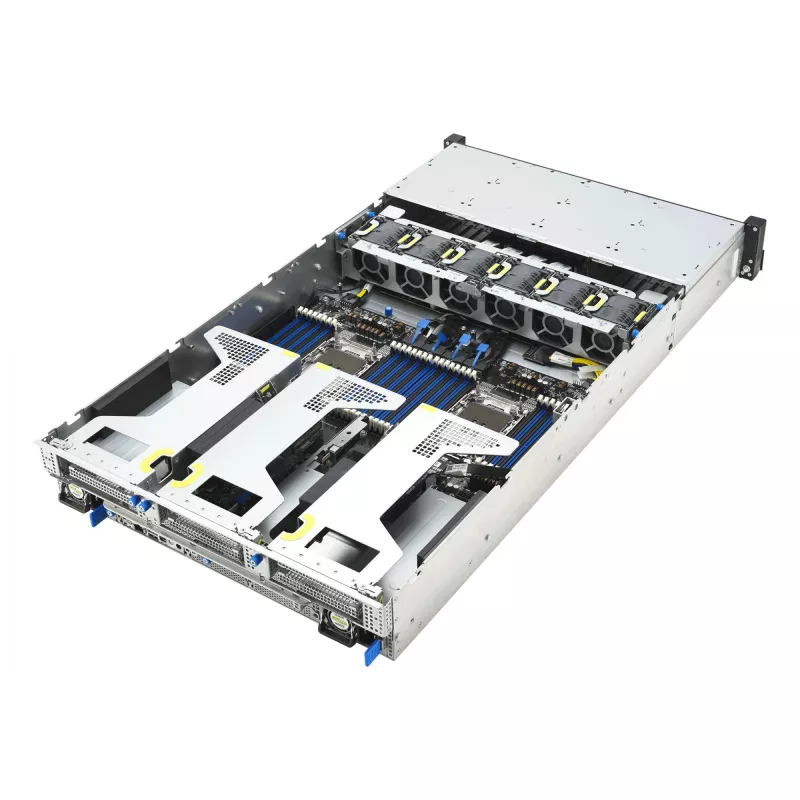Rack-Server ASUS RS720-E12-RS8G 3,2 kW redundantes Netzteil, 8 Hot-Swap-Einschübe