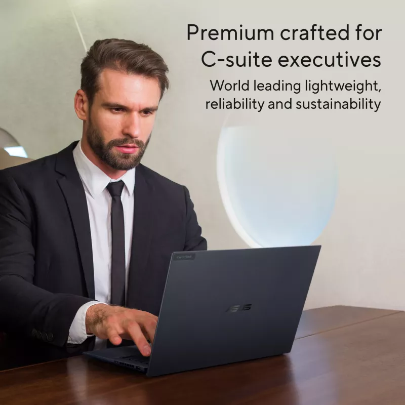 ASUS ExpertBook B9 OLED B9403CVAR-PP1678X Intel Core 7 150U Laptop 35,6 cm (14 Zoll) WQXGA+ 32 GB LPDDR5x-SDRAM 1 TB SSD Wi-Fi 6E (802.11ax) Windows 11 Pro Deutsch Schwarz