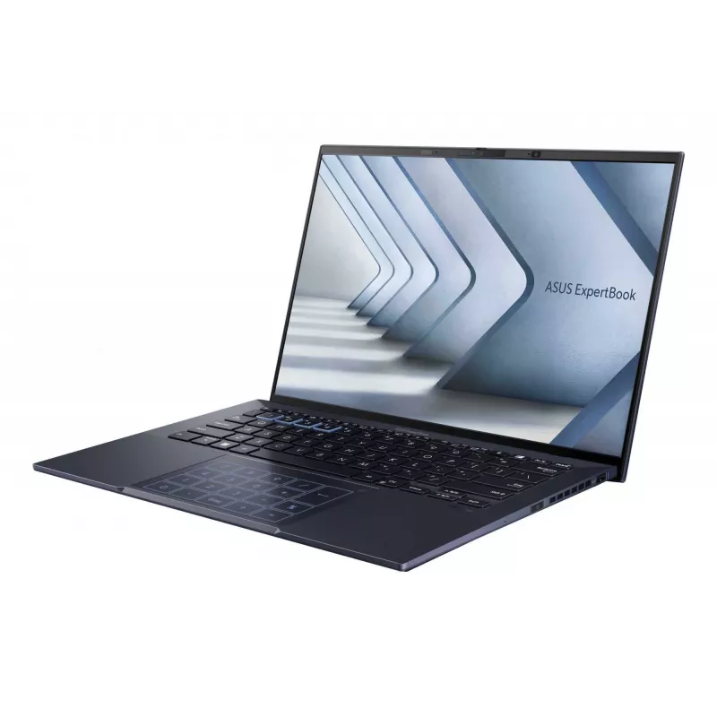 ASUS ExpertBook B9 OLED B9403CVAR-PP1678X Intel Core 7 150U Laptop 35.6 cm (14 Zoll) WQXGA+ 32 GB LPDDR5x-SDRAM 1 TB SSD Wi-Fi 6E (802.11ax) Windows 11 Pro Französisch Schwarz