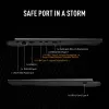 ASUS TUF Gaming A16 FA608UH-RV020W AMD Ryzen™ 7 260 Laptop 40.6 cm (16 Zoll) WUXGA 16 GB DDR5-SDRAM 512 GB SSD NVIDIA® GeForce RTX™ 5050 Wi-Fi 6E (802.11ax) Windows 11 Home Niederländisch Grau