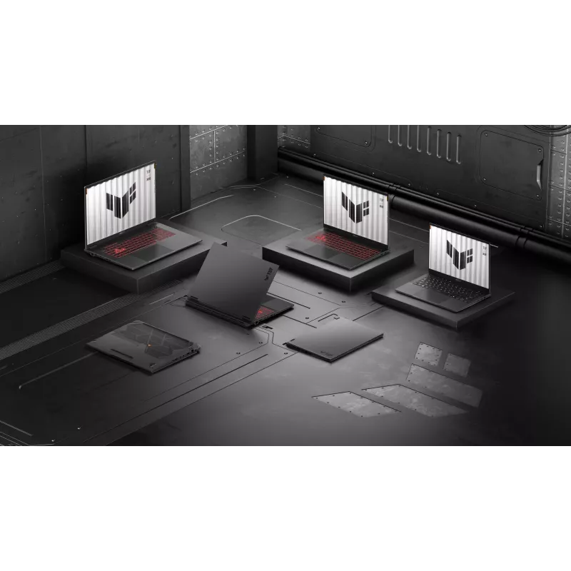 ASUS TUF Gaming A18 FA808UM-S8069W AMD Ryzen™ 7 260 Laptop 45,7 cm (18 Zoll) WUXGA 16 GB DDR5-SDRAM 512 GB SSD NVIDIA GeForce RTX 5060 Wi-Fi 6E (802.11ax) Windows 11 Home Niederländisch Grau
