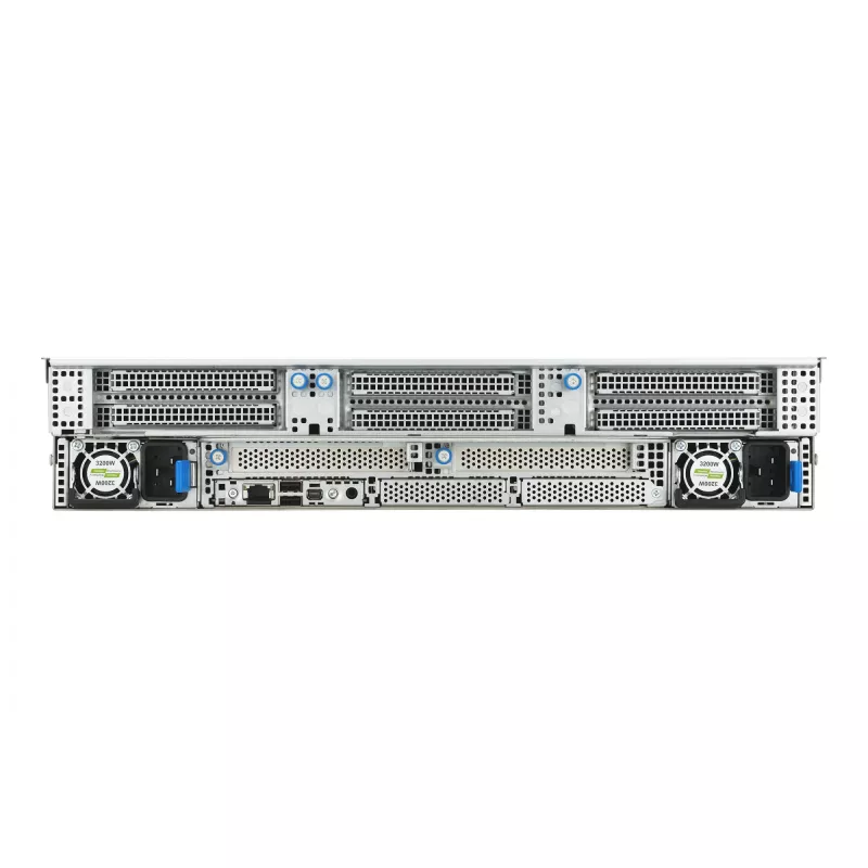 Server ASUS RS720-E12-RS24G 3,2 kW 24N – Rack-Server mit 3,2 kW Netzteil und 24 Laufwerkschächten
