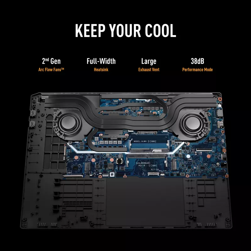 ASUS TUF Gaming A18 FA808UH-S8076W AMD Ryzen™ 7 260 Laptop 45.7 cm (18 Zoll) Full HD+ 16 GB DDR5-SDRAM 512 GB SSD NVIDIA® GeForce RTX™ 5050 Wi-Fi 6E (802.11ax) Windows 11 Home Niederländisch Grau