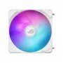 All-in-one-Flüssigkeitskühler ASUS ROG Ryuo IV SLC 360 ARGB White Edition — 360-mm-Radiator, 3×120-mm-Lüfter, AMOLED-Anzeige, Unterstützung für LGA 1700