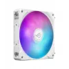 All-in-one-Flüssigkeitskühler ASUS ROG Ryuo IV SLC 360 ARGB White Edition — 360-mm-Radiator, 3×120-mm-Lüfter, AMOLED-Anzeige, Unterstützung für LGA 1700