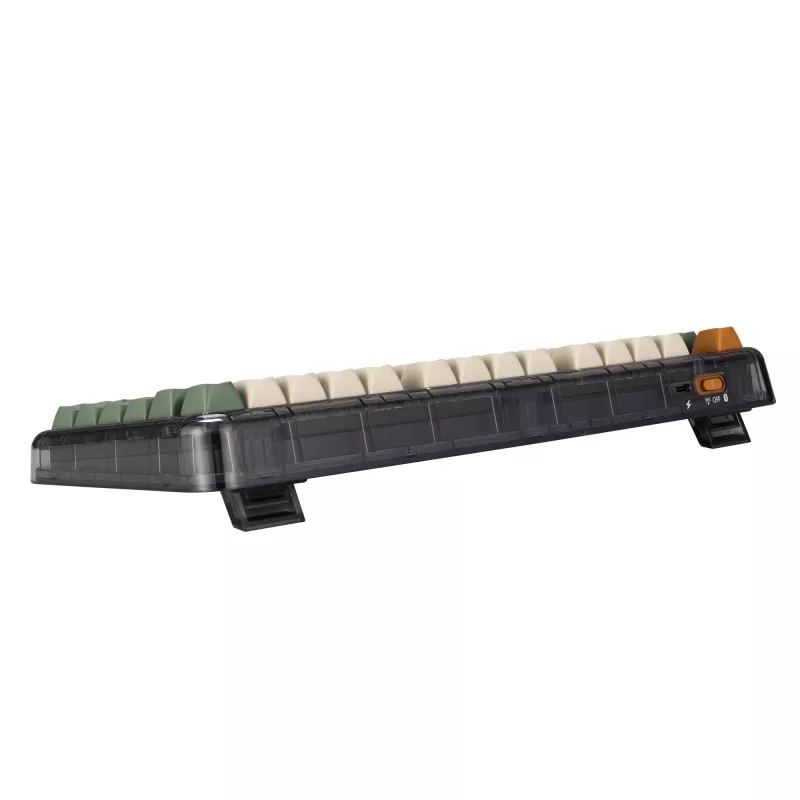ASUS Jelly75 KD201 Mechanische Tastatur, 75% Formfaktor, USB, RF Wireless und Bluetooth Konnektivität, Mehrfarbig