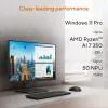 ASUS ExpertCenter P600 AiO PM670KA-BPE011X Copilot+ PC AMD Ryzen™ AI 7 350 68.6 cm (27 Zoll) 1920 x 1080 Pixel All-in-One-PC 16 GB DDR5-SDRAM 512 GB SSD Windows 11 Pro Wi-Fi 6 (802.11ax) Schwarz