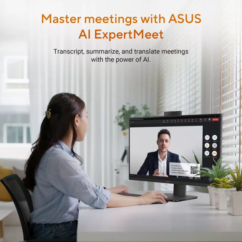 ASUS ExpertCenter P600 AiO PM670KA-BPE011X Copilot+ PC AMD Ryzen™ AI 7 350 68.6 cm (27 Zoll) 1920 x 1080 Pixel All-in-One-PC 16 GB DDR5-SDRAM 512 GB SSD Windows 11 Pro Wi-Fi 6 (802.11ax) Schwarz