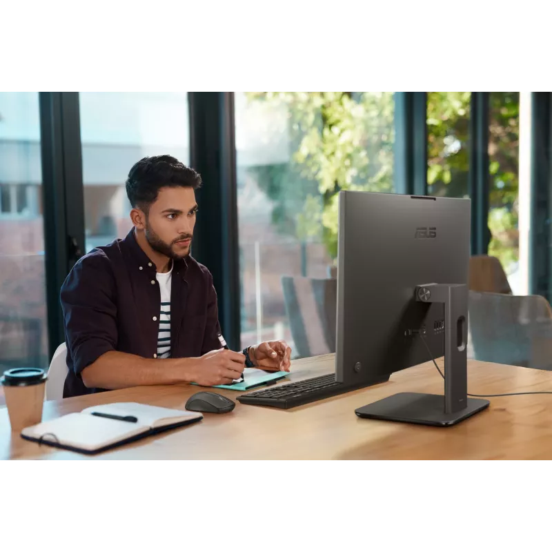 ASUS ExpertCenter P600 AiO PM640KA-BPC011X Copilot+ PC AMD Ryzen™ AI 5 330 60,5 cm (23,8 Zoll) 1920 x 1080 Pixel All-in-One-PC 16 GB DDR5-SDRAM 512 GB SSD Windows 11 Pro Wi-Fi 6 (802.11ax) Schwarz