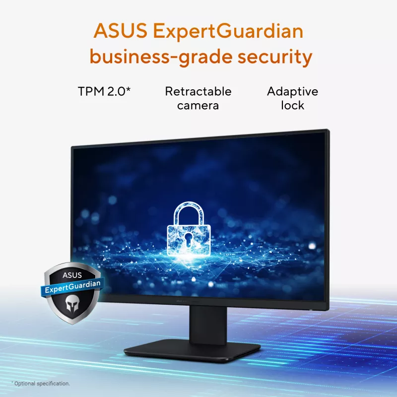 ASUS ExpertCenter P600 AiO PM640KA-BPC011X Copilot+ PC AMD Ryzen™ AI 5 330 60,5 cm (23,8 Zoll) 1920 x 1080 Pixel All-in-One-PC 16 GB DDR5-SDRAM 512 GB SSD Windows 11 Pro Wi-Fi 6 (802.11ax) Schwarz