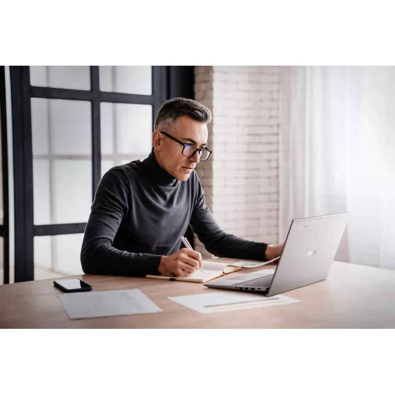 ASUS Chromebook Plus Enterprise CB54 CB5403CMA-QM0916 Intel Core Ultra 7 35.6 cm (14 Zoll) Touchscreen WQXGA 16 GB LPDDR5x-SDRAM 256 GB SSD Wi-Fi 6E (802.11ax) ChromeOS US International Silber