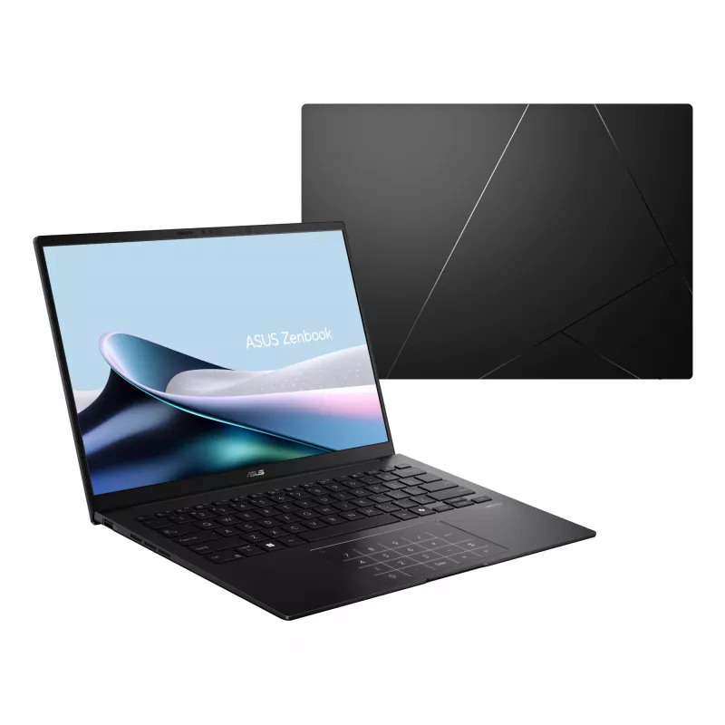 ASUS Zenbook 14 OLED UM3406GA-QD031W Copilot+ PC AMD Ryzen™ AI 7 445 Laptop 35.6 cm (14 Zoll) WUXGA 32 GB LPDDR5x-SDRAM 1 TB SSD Wi-Fi 6E (802.11ax) Windows 11 Home Niederländisch Schwarz