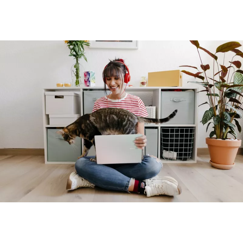 ASUS Vivobook 14 M1407GA-LY012W Copilot+ PC AMD Ryzen™ AI 7 445 Laptop 35,6 cm (14 Zoll) WUXGA 16 GB DDR5-SDRAM 512 GB SSD Wi-Fi 6 (802.11ax) Windows 11 Home Niederländisch Silber
