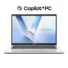 ASUS Vivobook 14 M1407GA-LY012W Copilot+ PC AMD Ryzen™ AI 7 445 Laptop 35,6 cm (14 Zoll) WUXGA 16 GB DDR5-SDRAM 512 GB SSD Wi-Fi 6 (802.11ax) Windows 11 Home Niederländisch Silber