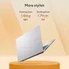 ASUS Vivobook 14 M1407GA-LY012W Copilot+ PC AMD Ryzen™ AI 7 445 Laptop 35,6 cm (14 Zoll) WUXGA 16 GB DDR5-SDRAM 512 GB SSD Wi-Fi 6 (802.11ax) Windows 11 Home Niederländisch Silber
