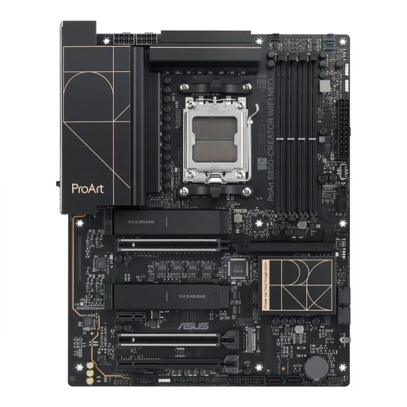Motherboard ASUS PROART B850-CREATOR WiFi NEO — AMD B850, Sockel AM5, ATX, DDR5, 4 DIMM, 256 GB, Wi‑Fi 7, 5Gb Ethernet