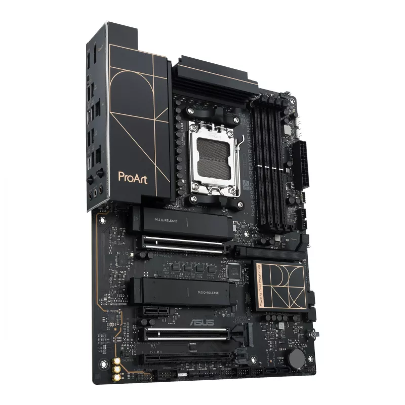 Motherboard ASUS PROART B850-CREATOR WiFi NEO — AMD B850, Sockel AM5, ATX, DDR5, 4 DIMM, 256 GB, Wi‑Fi 7, 5Gb Ethernet