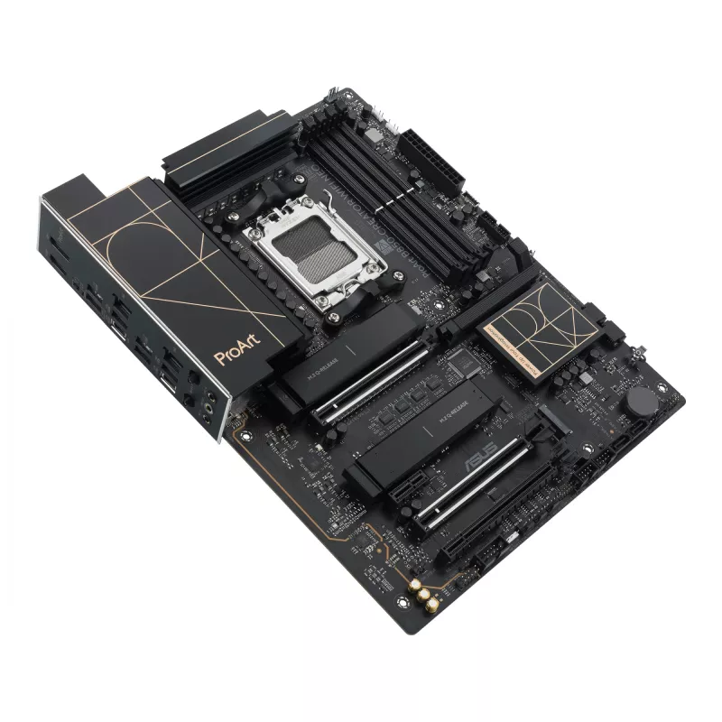Motherboard ASUS PROART B850-CREATOR WiFi NEO — AMD B850, Sockel AM5, ATX, DDR5, 4 DIMM, 256 GB, Wi‑Fi 7, 5Gb Ethernet