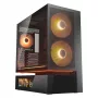 COUGAR PC Midi Tower Gehäuse CFV235 Vision — ARGB, 23,3 cm (9,16″) LCD 1920×462, Mesh, Vorne 2×160 mm, Hinten 1×120 mm, Schwarz