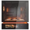 COUGAR PC Midi Tower Gehäuse CFV235 Vision — ARGB, 23,3 cm (9,16″) LCD 1920×462, Mesh, Vorne 2×160 mm, Hinten 1×120 mm, Schwarz