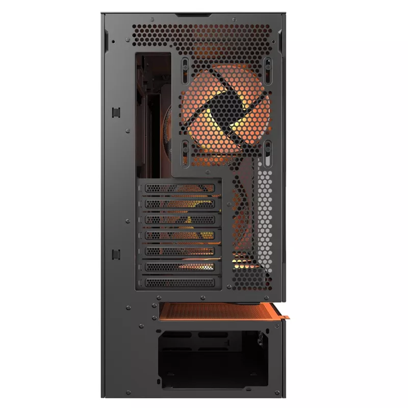 COUGAR PC Midi Tower Gehäuse CFV235 Vision — ARGB, 23,3 cm (9,16″) LCD 1920×462, Mesh, Vorne 2×160 mm, Hinten 1×120 mm, Schwarz