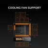 COUGAR PC Midi Tower Gehäuse CFV235 Vision — ARGB, 23,3 cm (9,16″) LCD 1920×462, Mesh, Vorne 2×160 mm, Hinten 1×120 mm, Schwarz