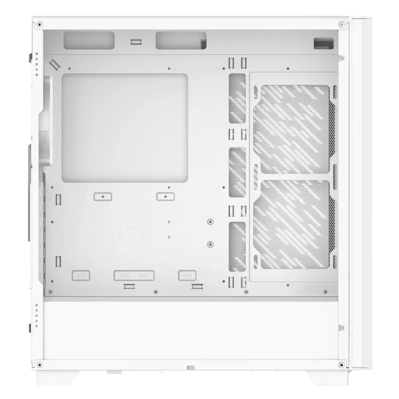 XPG VALOR AIR PRO Mid-Tower Gehäuse, Midi Tower, PC, Weiß, ATX, EATX, micro ATX, Mini-ATX, SPCC, Gehärtetes Glas, Mehrfarbig