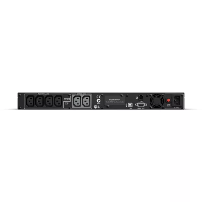 CyberPower PR1000ELCDRT1U Unterbrechungsfreie Stromversorgung (USV) Line-Interactive 1 kVA 800 W 6 AC-Ausgänge