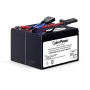 Ersatz-USV-Akkupack CYBERPOWER RBP0014 — Blei-Vlies (VRLA) 24 V, 2 Akkus, 4,09 kg, schwarz