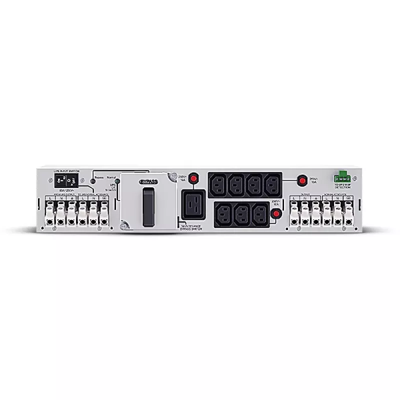 CyberPower MBP63AHVHW82U Stromverteilereinheit (PDU) 8 AC-Ausgänge 2U Schwarz, Silber