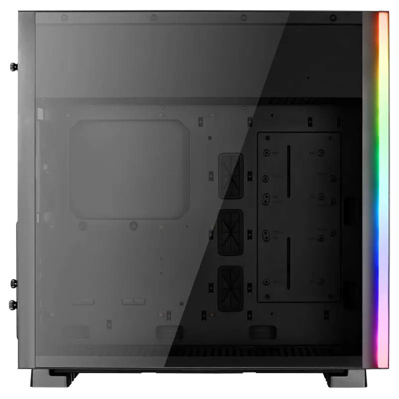 Aerocool Glo Midi Tower Schwarz