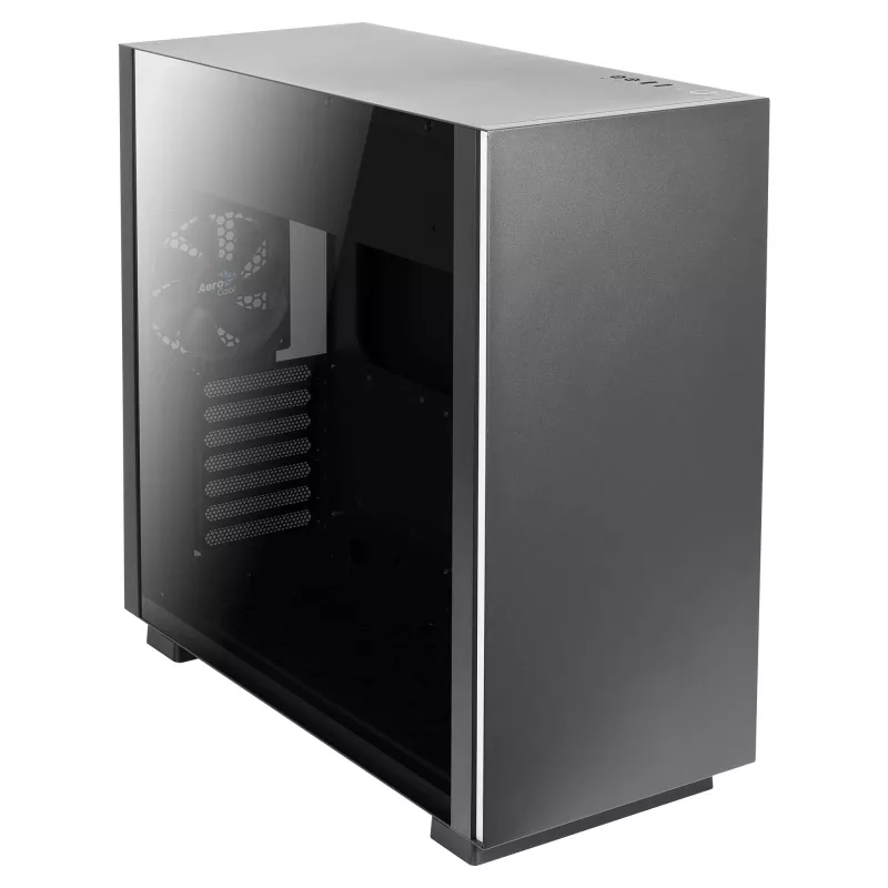 Aerocool Glo Midi Tower Schwarz