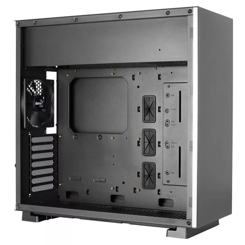 Aerocool Glo Midi Tower Schwarz