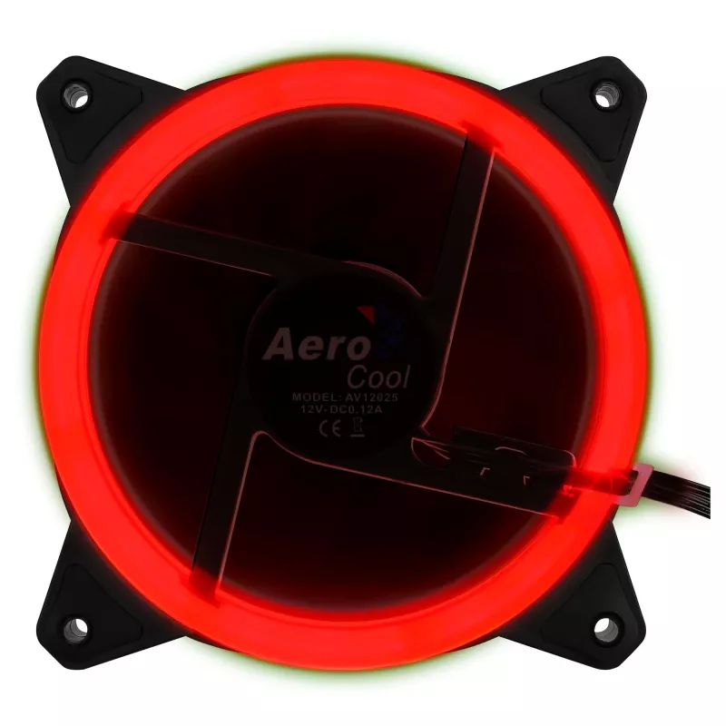 Aerocool Rev RGB Computer-Gehäuselüfter 12 cm Schwarz
