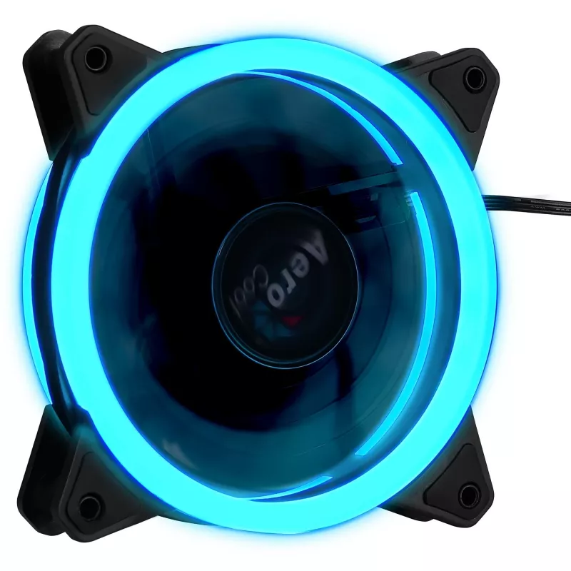 Aerocool Rev RGB Computer-Gehäuselüfter 12 cm Schwarz