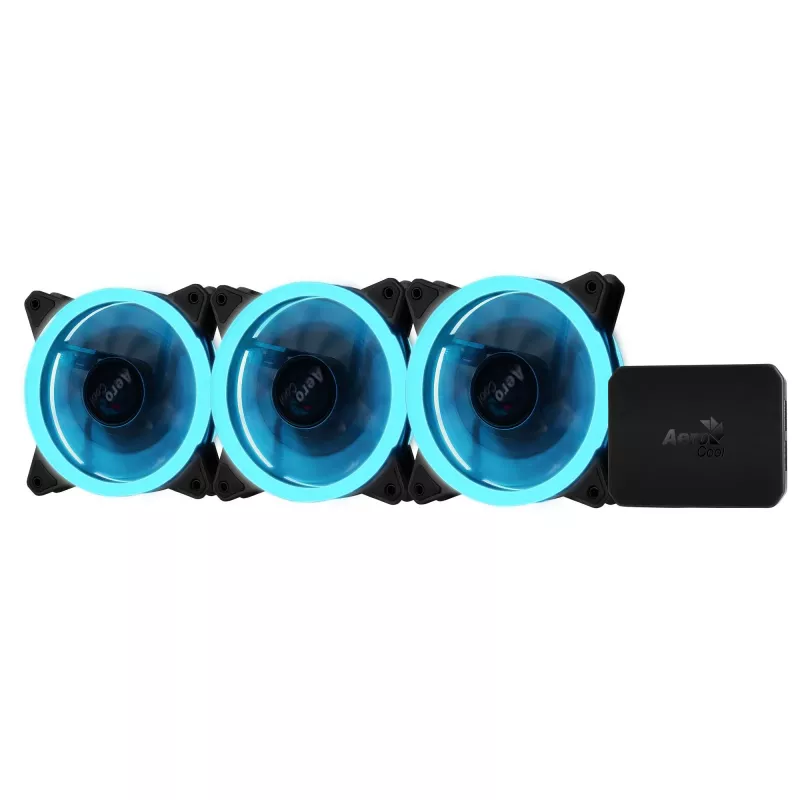 Aerocool Rev RGB Pro Gehäuselüfter 12 cm Schwarz