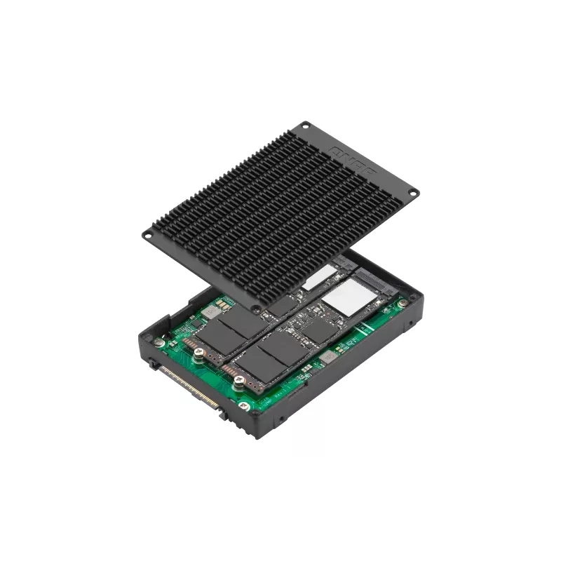 QNAP QDA-U2MP Speichergehäuse SSD-Gehäuse Schwarz M.2