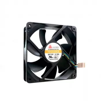 Lüfter QNAP FAN-12CM-T01 120 mm 12 V 1850 U/min Schwarz — Computer-Gehäuselüfter