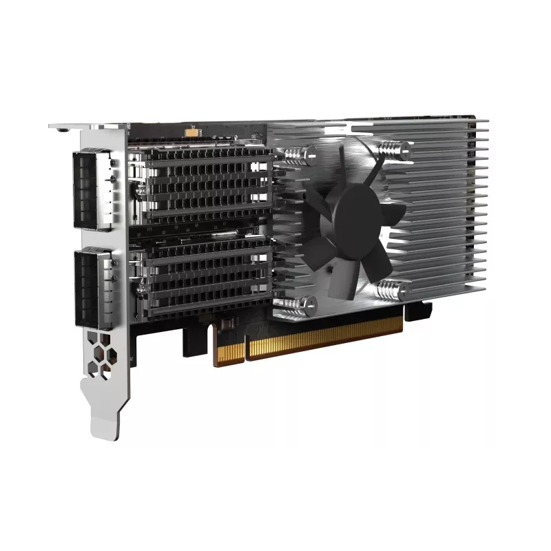 QNAP QXG-100G2SF-E810 Netzwerkkarte Intern Glasfaser 100000 Mbit/s