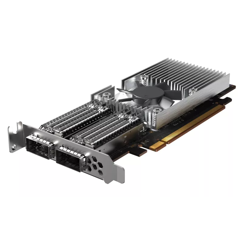 QNAP QXG-100G2SF-E810 Netzwerkkarte Intern Glasfaser 100000 Mbit/s