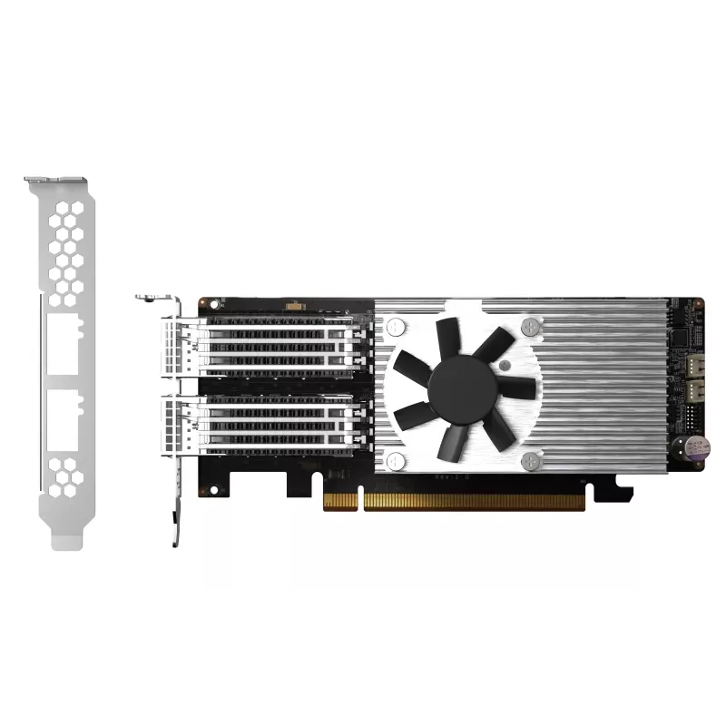 QNAP QXG-100G2SF-E810 Netzwerkkarte Intern Glasfaser 100000 Mbit/s