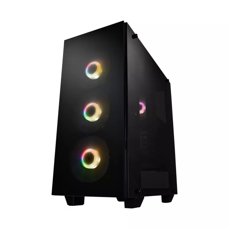FSP CMT512 Midi Tower Schwarz