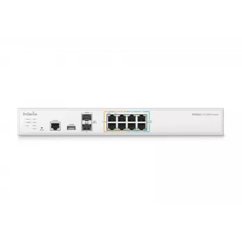 EnGenius Cloud Managed Security Gateway 2 x 2,5 GbE LAN & 6 x 2,5 GbE WAN & 2 SFP+ Ports