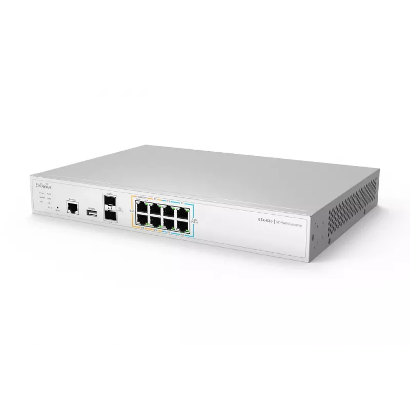 EnGenius Cloud Managed Security Gateway 2 x 2,5 GbE LAN & 6 x 2,5 GbE WAN & 2 SFP+ Ports